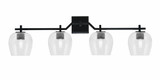 Corbin 4 Light Bath Bar 10.5 Inch Tall and 36 Inch Length by Toltec - 2314-105-36