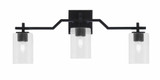 Corbin 3 Light Bath Bar 10.75 Inch Tall and 24.75 Inch Length by Toltec - 2313-1075-2475