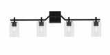 Corbin 4 Light Bath Bar 10.75 Inch Tall and 33.5 Inch Length by Toltec - 2314-1075-335
