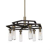 Salinda 6 Light Medium Chandelier by Toltec - 2506-ESBR-600