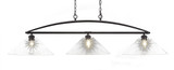 Marquise 3 Light Small Island Chandelier by Toltec - 2453-16127554