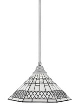 Any 1 Light Art Glass Large Pendant 12.25 Inch Tall by Toltec - 26-16-1225-