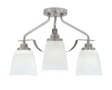 Odyssey 3 Light 15 Inch Wide Semi Flush Mount by Toltec - 2607-MB-460