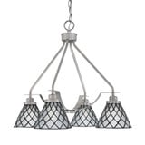Odyssey 3 Light Medium Chandelier by Toltec 2604-MB-9185 - 2604-MB-9185