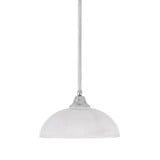 Any 1 Light Clear Ribbed Glass Medium Pendant by Toltec - 26-54