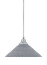 Any 1 Light Matrix Glass Large Pendant 16 Inch Wide by Toltec - 26-40