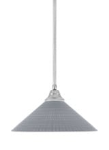 Any 1 Light Matrix Glass Large Pendant 16 Inch Wide by Toltec - 26-40