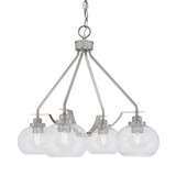 Odyssey 3 Light Small Chandelier by Toltec 2604-MB-202 - 2604-MB-202
