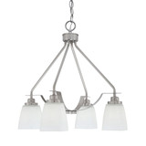 Odyssey 3 Light Small Chandelier by Toltec 2604-MB-460 - 2604-MB-460