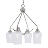 Odyssey 3 Light Small Chandelier by Toltec 2604-MB-4250