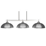 Odyssey 3 Light Oversized Linear Island Pendant 44.5 Inch Length by Toltec - 2636-445-8-445