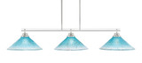 Odyssey 3 Light Oversized Island Pendant 55.25 Inch Length by Toltec - 2633-BN-715