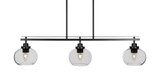 Odyssey 3 Light Oversized Island Pendant 39 Inch Length by Toltec - 2636-MB-202