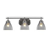 Odyssey 3 Light Vanity Light 28.25 Inch Length by Toltec - 2613-BN-4760