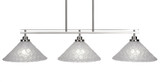 Odyssey 3 Light Oversized Linear Island Pendant by Toltec - 2636-445-9-445