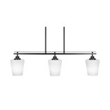 Odyssey 3 Light Oversized Island Pendant 38 Inch Length by Toltec - 2636-MB-4031