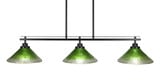 Odyssey 3 Light Oversized Island Pendant 42.5 Inch Length by Toltec - 2636-MB-437