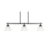 Odyssey 3 Light Oversized Island Pendant 39 Inch Wide by Toltec - 2636-MB-4051