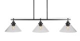 Odyssey 3 Light Oversized Island Pendant 42 Inch Length by Toltec - 2636-MB-304