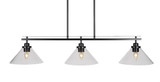 Odyssey 3 Light Oversized Island Pendant 42 Inch Length by Toltec - 2636-MB-304