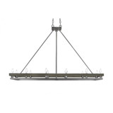 Belmont 12 Light Medium Island Pendant by Toltec - 2742-GPDW