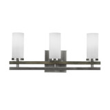 Belmont 3 Light Cylinder Vanity Light 18.25 Inch Wide by Toltec - 2713--825-1825
