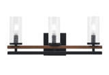 Belmont 3 Light Vanity Light 18.25 Inch Length by Toltec - 2713-GPDW-800