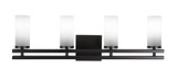 Belmont 4 Light Cylinder Vanity Light 26.25 Inch Length by Toltec - 2714--825-2625