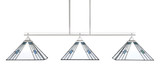 Odyssey 3 Light Oversized Island Pendant 53.5 Inch Length by Toltec - 2643-BN-953