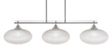 Odyssey 3 Light Island Pendant 43.75 Inch Length by Toltec - 2636-MB-4658