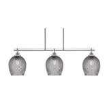 Odyssey 3 Light Island Pendant 39.5 Inch Length by Toltec - 2636-MB-4902