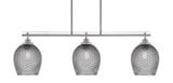 Odyssey 3 Light Island Pendant 39.5 Inch Length by Toltec - 2636-MB-4902