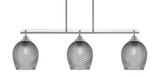Odyssey 3 Light Island Pendant 39.5 Inch Length by Toltec - 2636-MB-4902