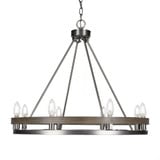 Belmont 8 Light Large Chandelier by Toltec - 2708-272475
