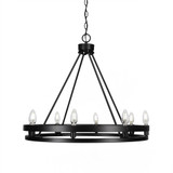 Belmont 8 Light Large Chandelier by Toltec - 2708-272475