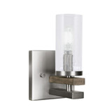 Belmont 1 Light Up Wall Sconce by Toltec - 2711-MB-802