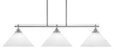 Odyssey 3 Light Island Pendant 45 Inch Length by Toltec - 2636-MB-2121
