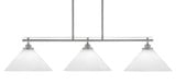 Odyssey 3 Light Island Pendant 45 Inch Length by Toltec - 2636-MB-2121