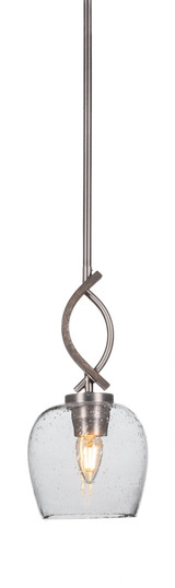 Monterey 1 Light Stem Hung Small Pendant by Toltec - 2901-MBWG-4812