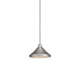 Vintage 1 Light Small Pendant 10 Inch Wide by Toltec - 281-10-6-
