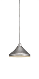 Vintage 1 Light Small Pendant 10 Inch Wide by Toltec - 281-10-6-