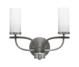 Monterey 2 Light Vanity Light 12.5 Inch Length by Toltec - 2912-GPDW-801