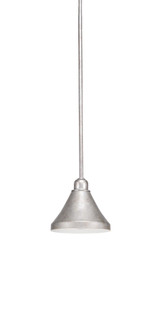 Vintage 1 Light Small Pendant 7 Inch Wide by Toltec - 281-7-65-