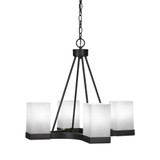Nouvelle 4 Light Medium Chandelier by Toltec 3024-ES-531