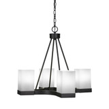 Nouvelle 4 Light Medium Chandelier by Toltec 3024-ES-531 - 3024-ES-531