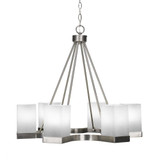 Nouvelle 6 Light Large Chandelier by Toltec 3026-GP-531