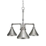 Vintage 3 Light Medium Chandelier by Toltec 283-2075195