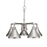 Vintage 5 Light Medium Chandelier by Toltec 285-235195 - 285-235195