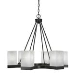 Nouvelle 6 Light Large Chandelier by Toltec 3026-26752425 - 3026-26752425