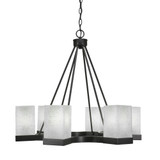 Nouvelle 6 Light Large Chandelier by Toltec 3026-26752425 - 3026-26752425